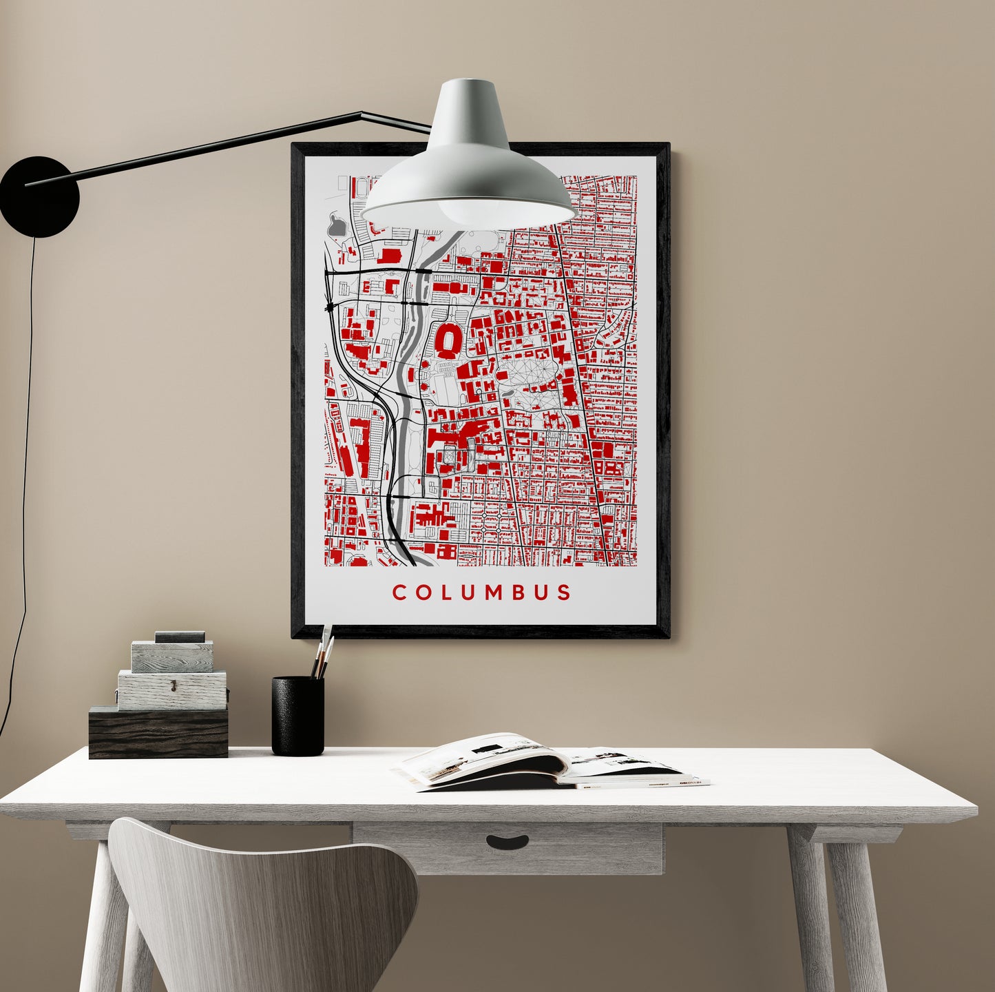 Columbus Ohio Map