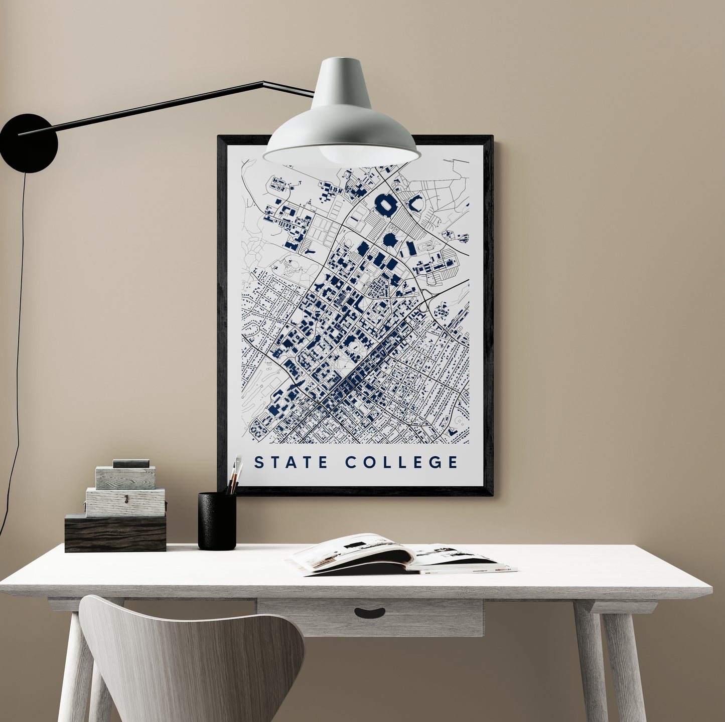 State College Pennsylvania Map