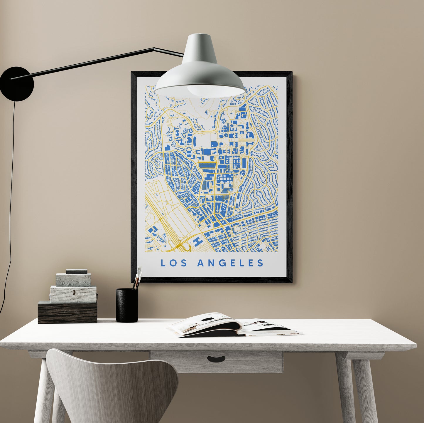 Los Angeles California Campus Map