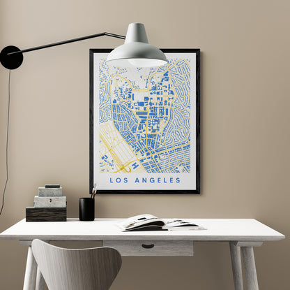 Los Angeles California Campus Map