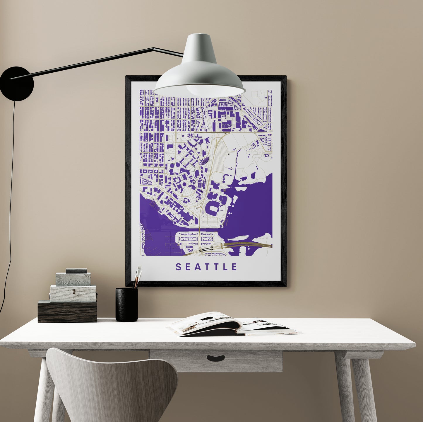 Seattle Washington Map