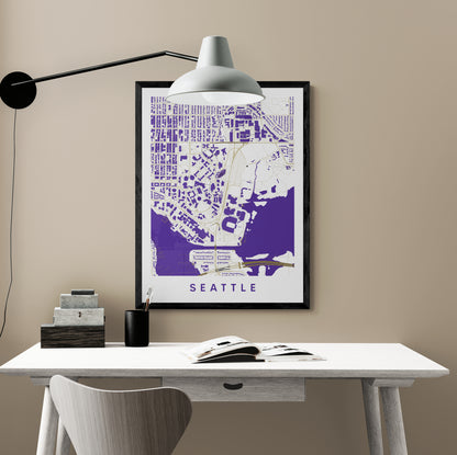 Seattle Washington Map