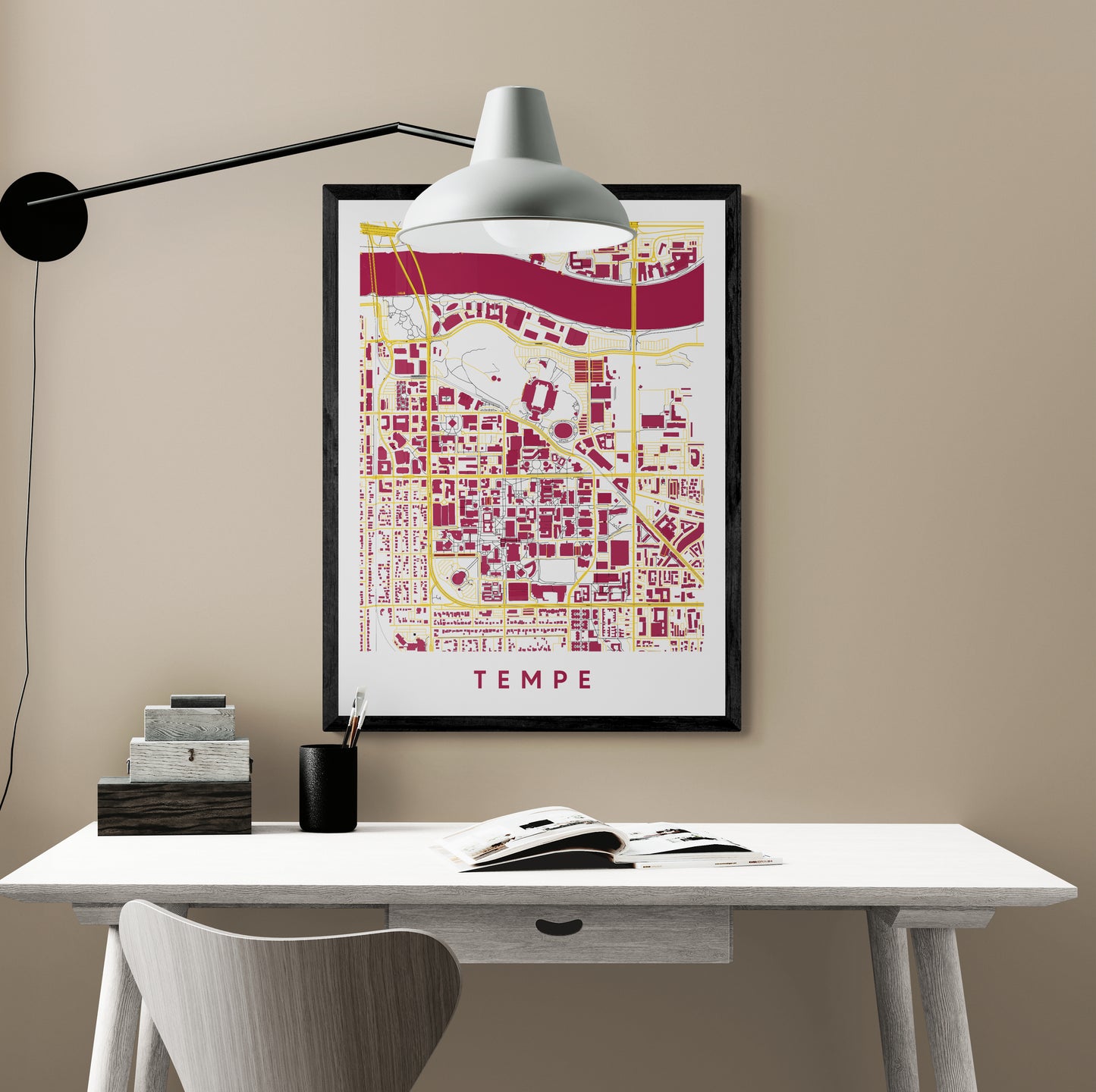 Tempe Arizona Map