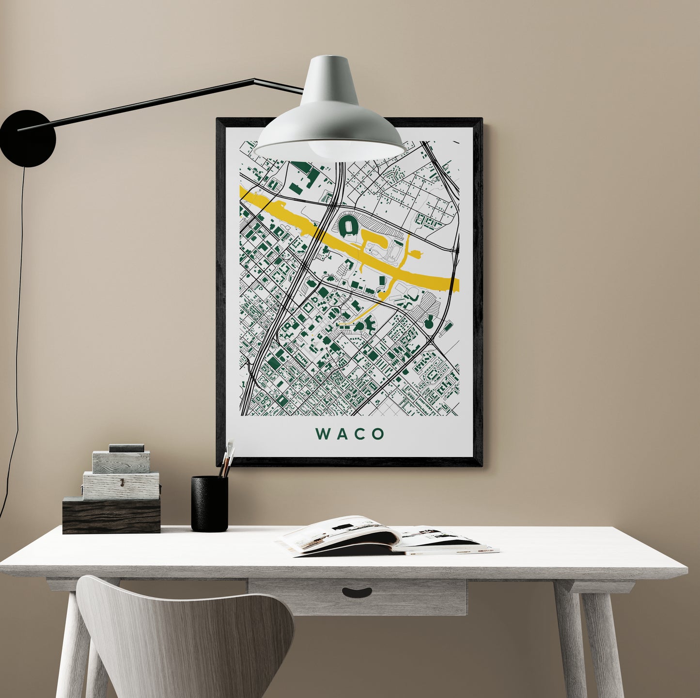 Waco Texas Map