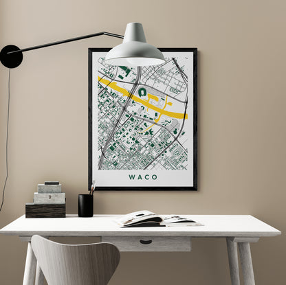 Waco Texas Map