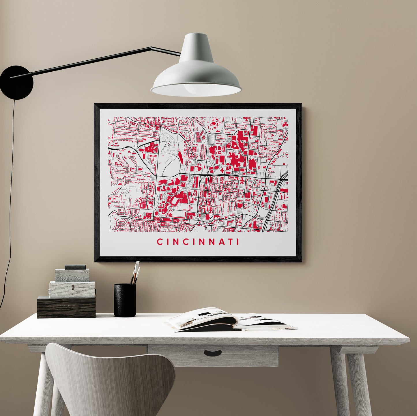 Cincinnati Ohio Map