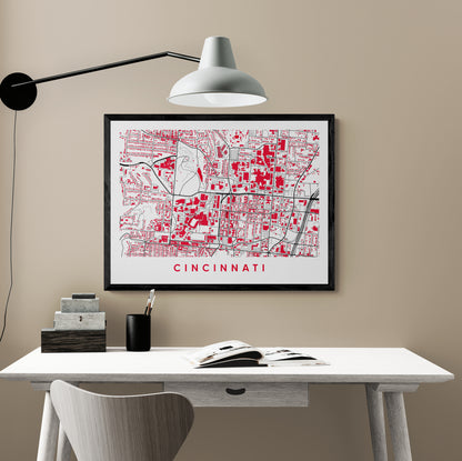 Cincinnati Ohio Map