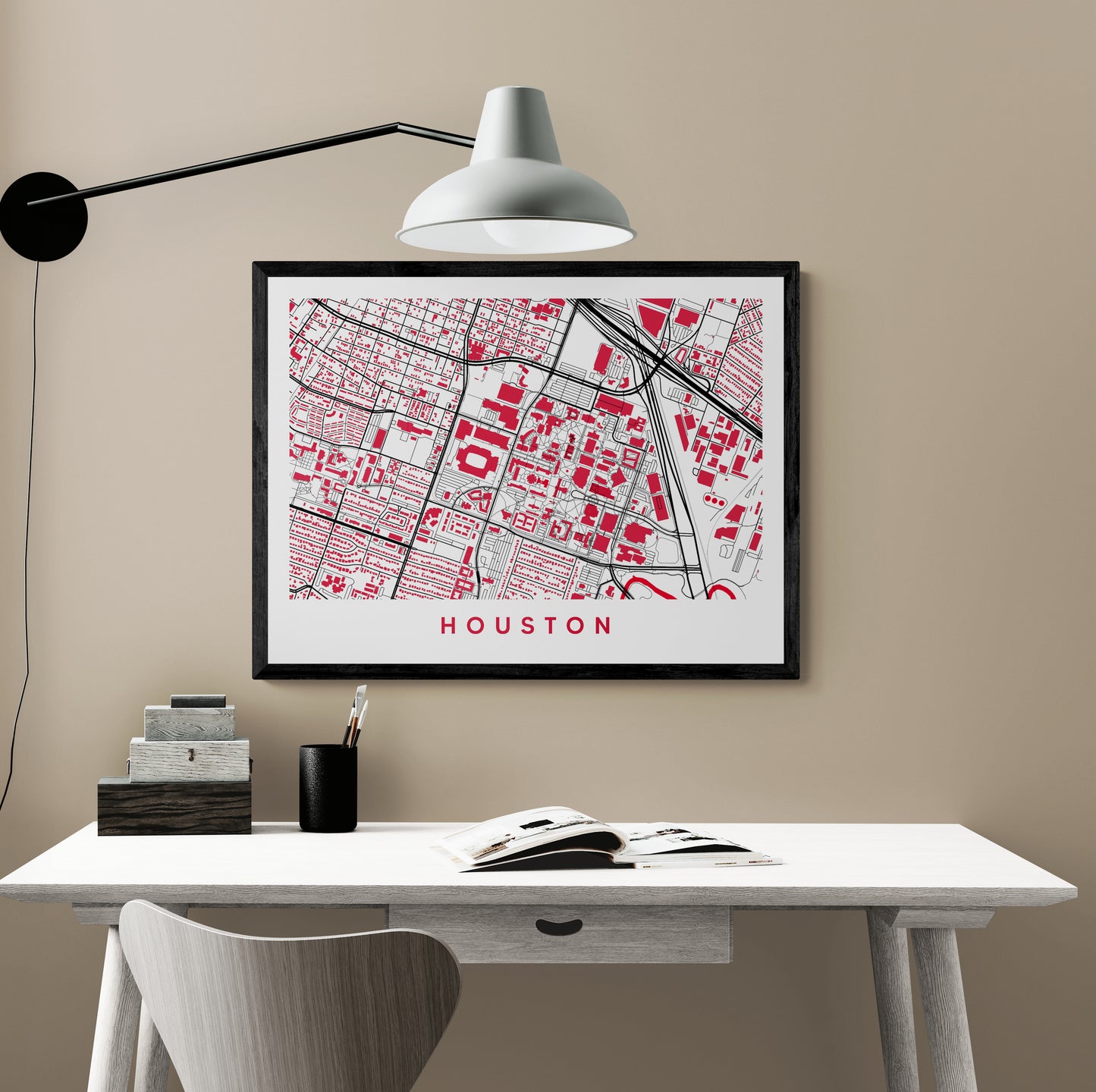 Houston Texas Map
