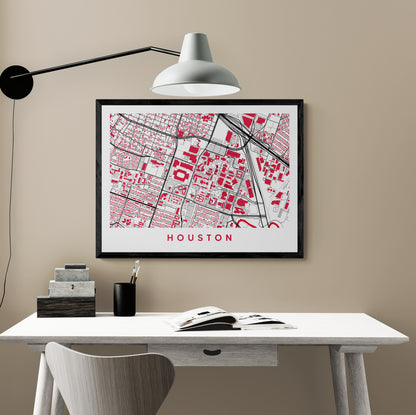 Houston Texas Map