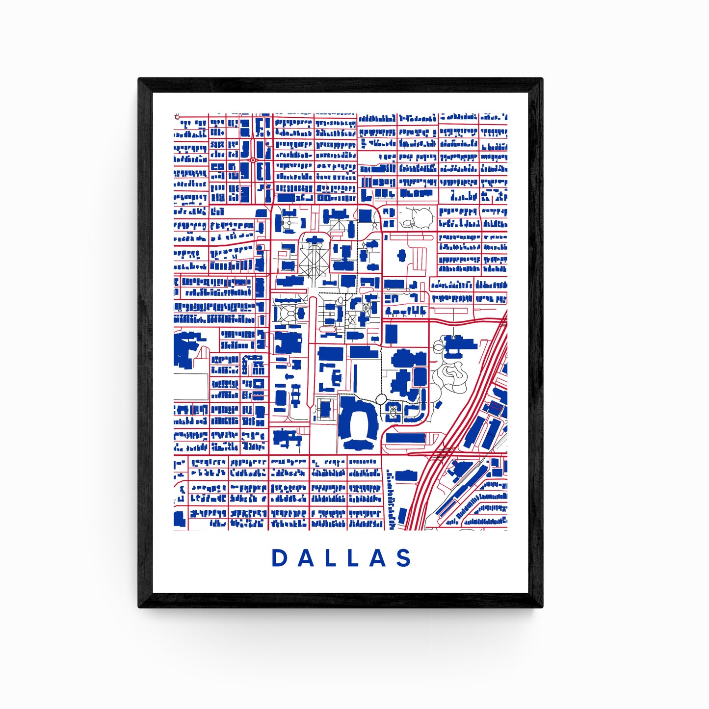 Dallas Texas Map