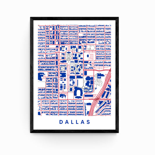 Dallas Texas Map