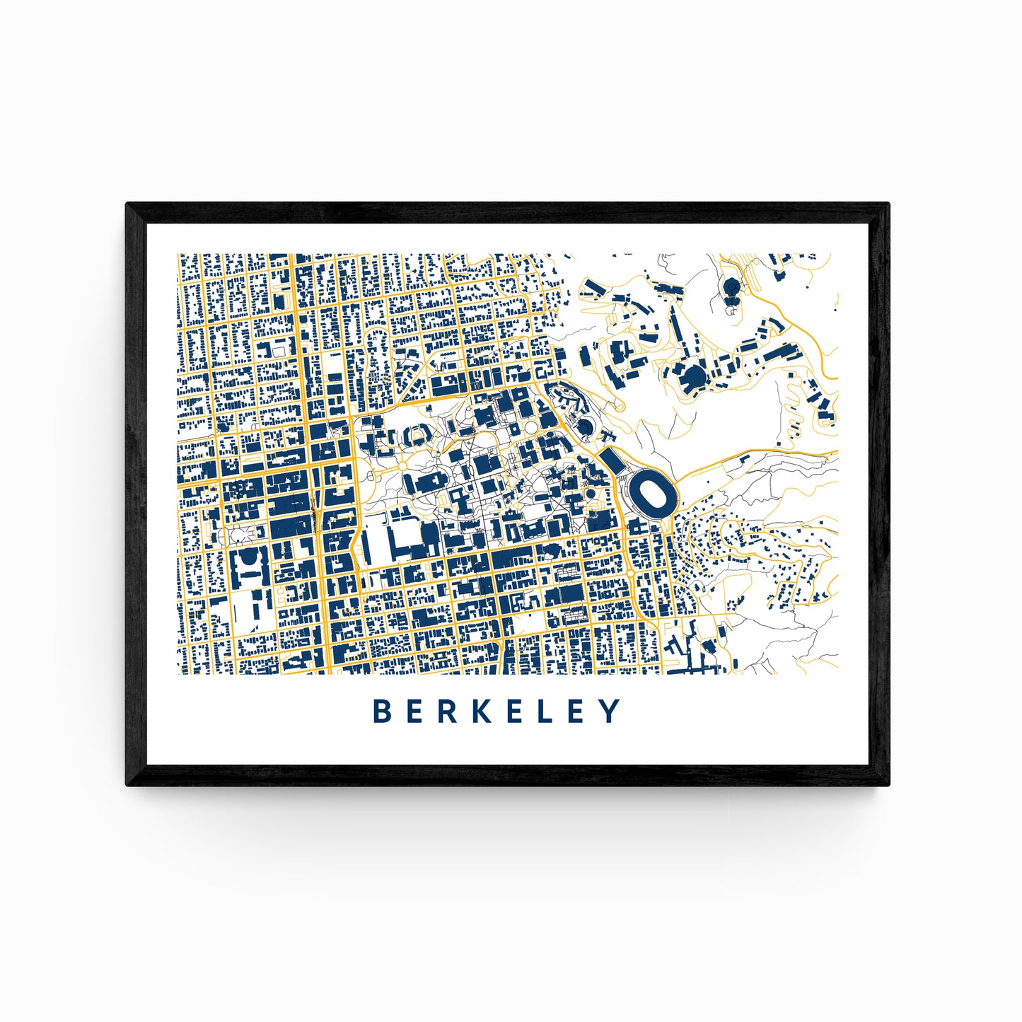 Berkeley California Map