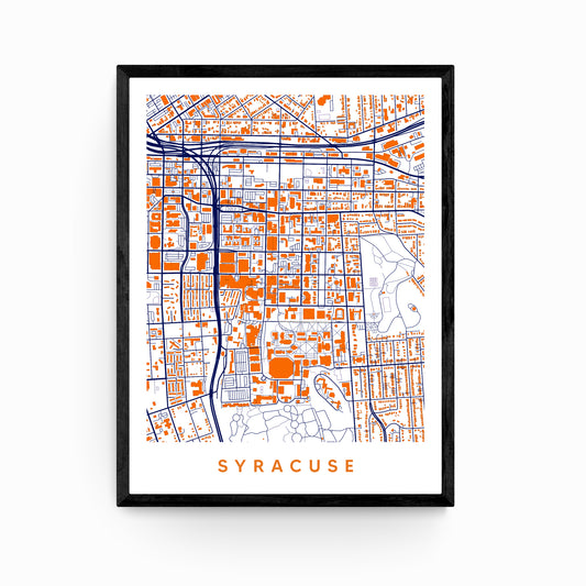 Syracuse NY Map