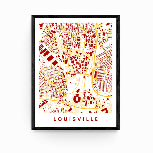 Louisville KY Map