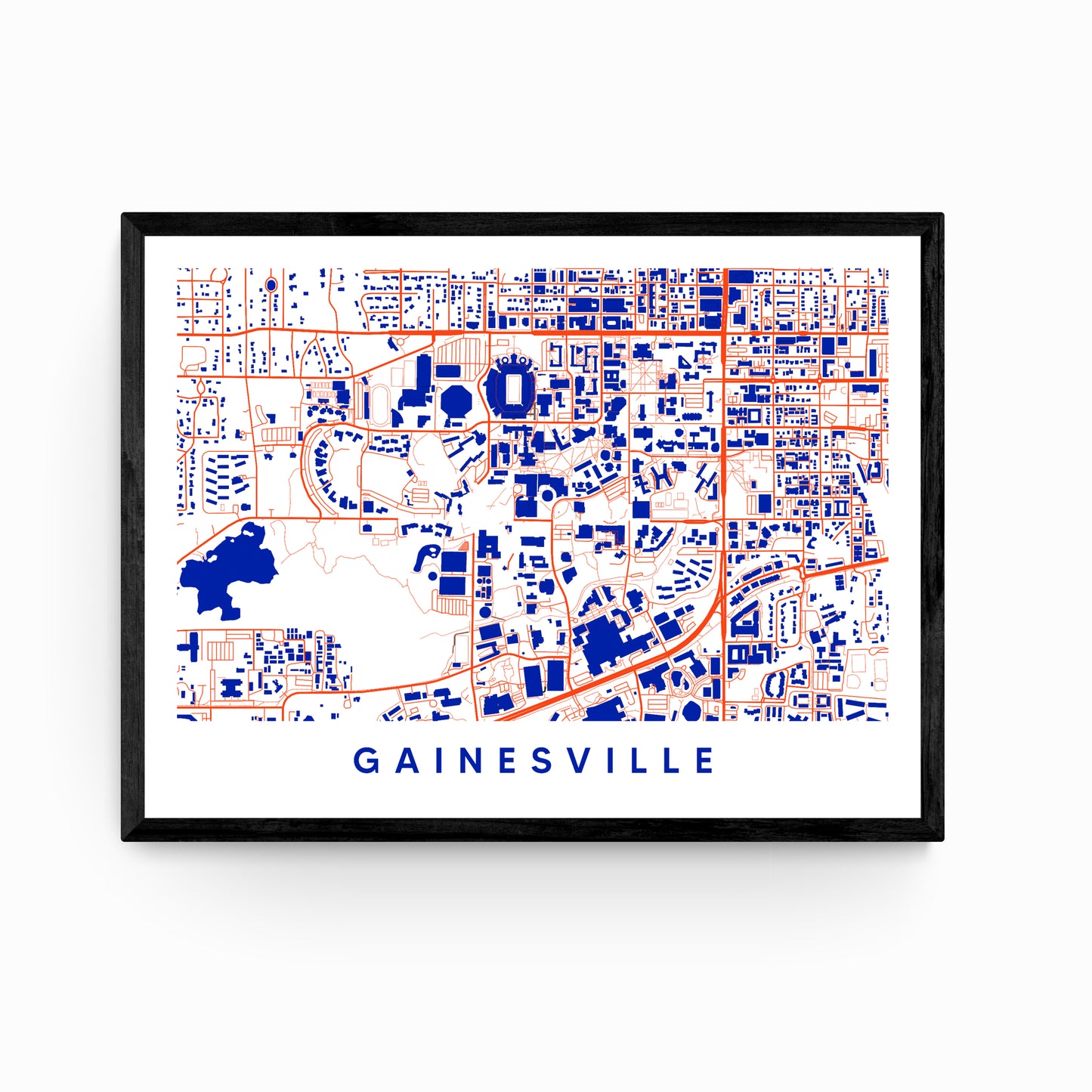 Gainsville FL Map