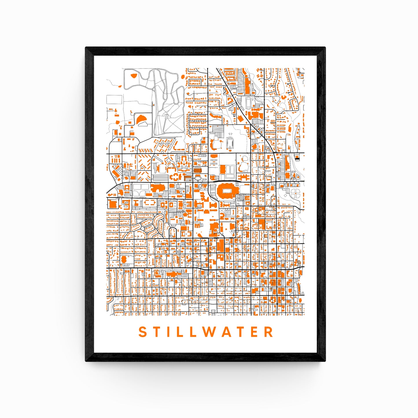 Stillwater Oklahoma Map