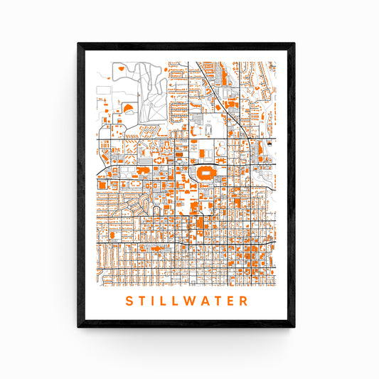 Stillwater Oklahoma Map