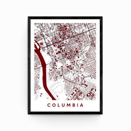 Columbia South Carolina Map