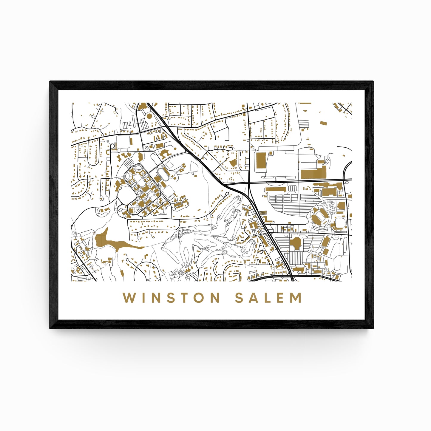 Winston Salem Map