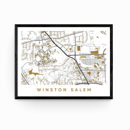Winston Salem Map