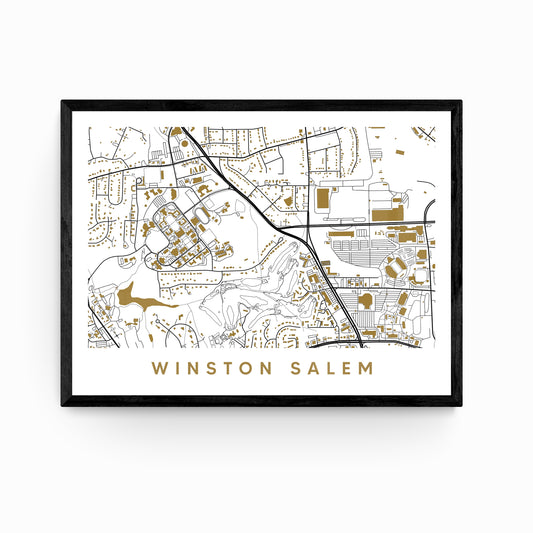 Winston Salem Map