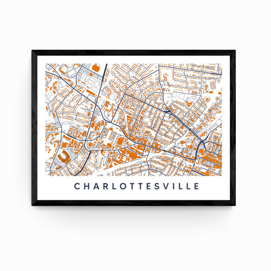 Charlottesville VA Map
