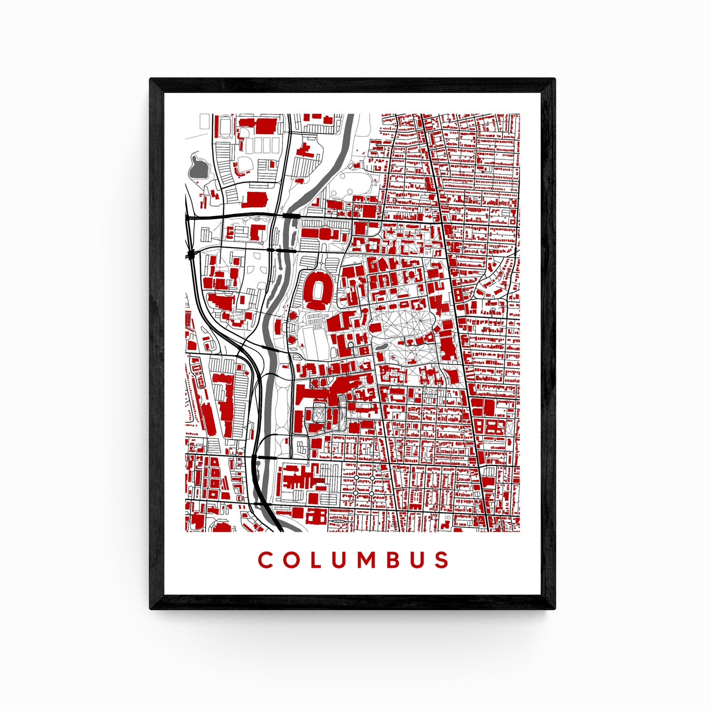 Columbus Ohio Map