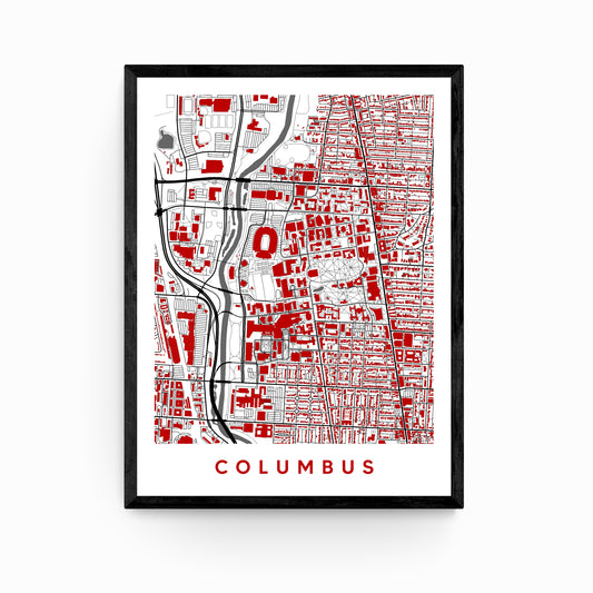 Columbus Ohio Map