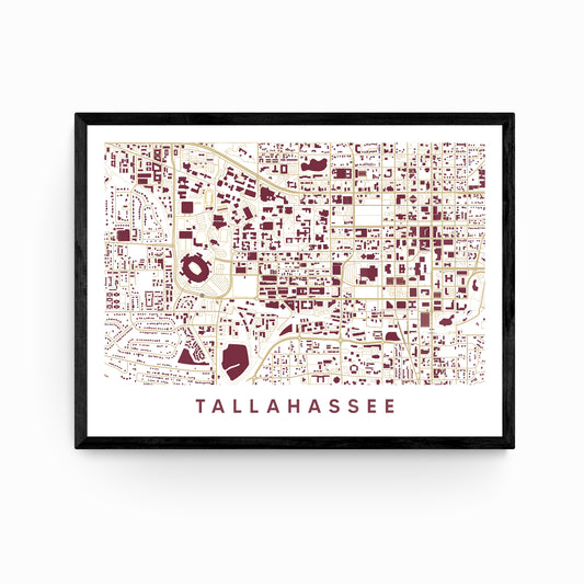 Tallahassee FL Map