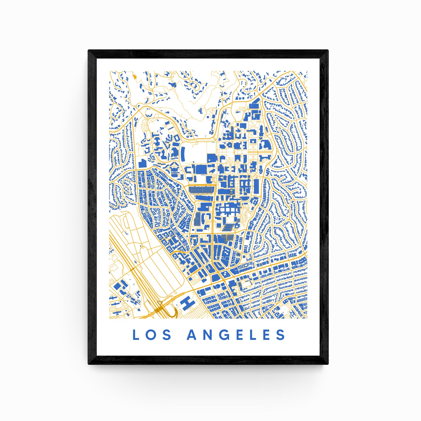 Los Angeles California Campus Map