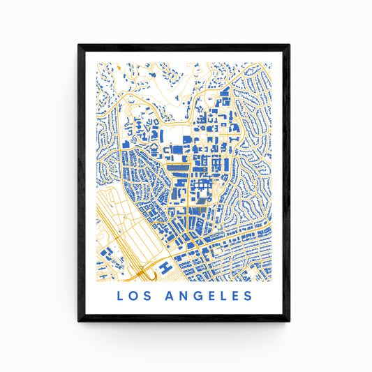 Los Angeles California Campus Map