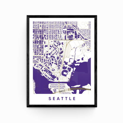 Seattle Washington Map