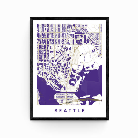 Seattle Washington Map