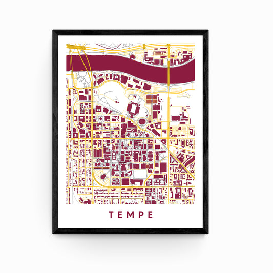 Tempe Arizona Map
