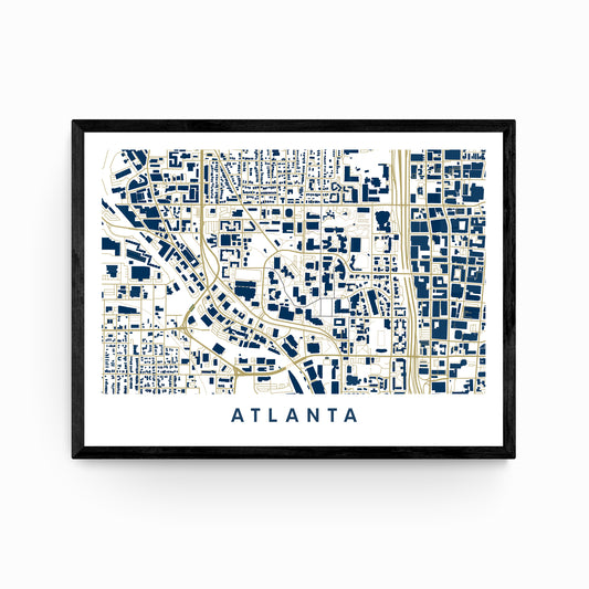 Atlanta GA Map