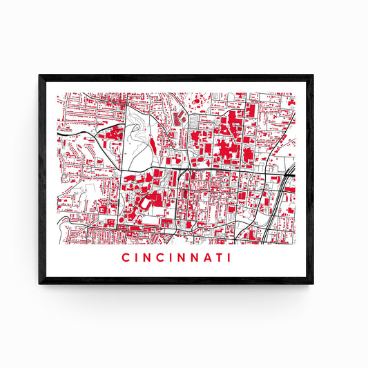 Cincinnati Ohio Map