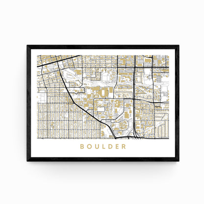 Boulder Colorado Map