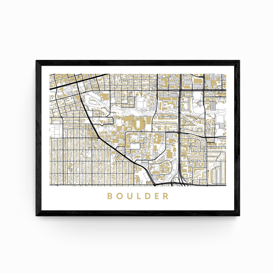 Boulder Colorado Map