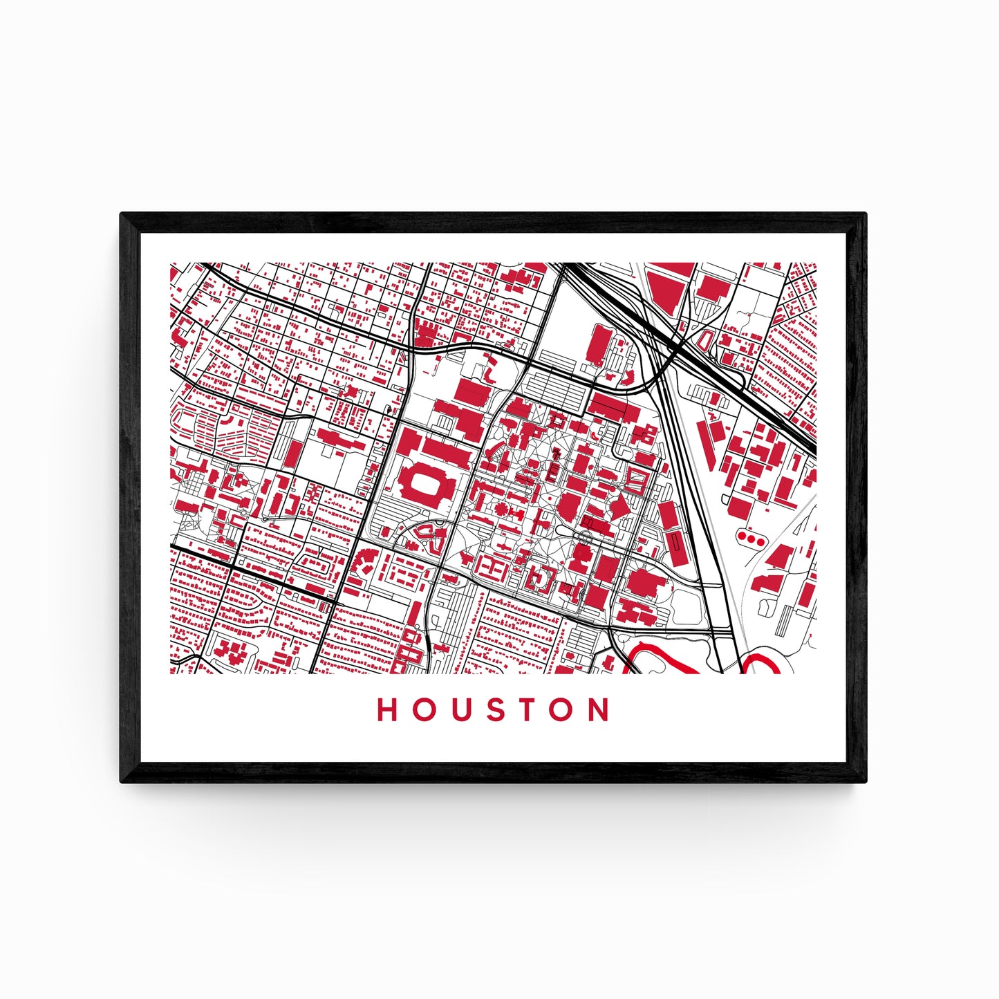 Houston Texas Map