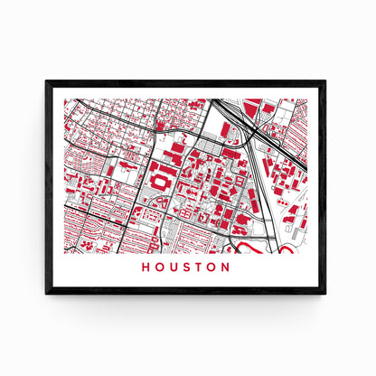 Houston Texas Map