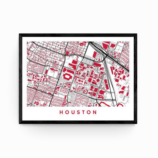 Houston Texas Map