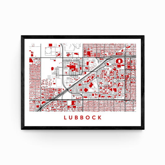 Lubbock Texas Map