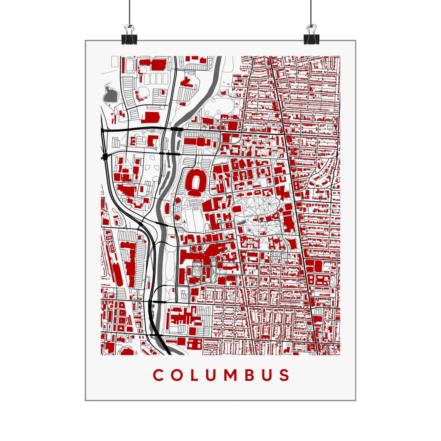 Columbus Ohio Map