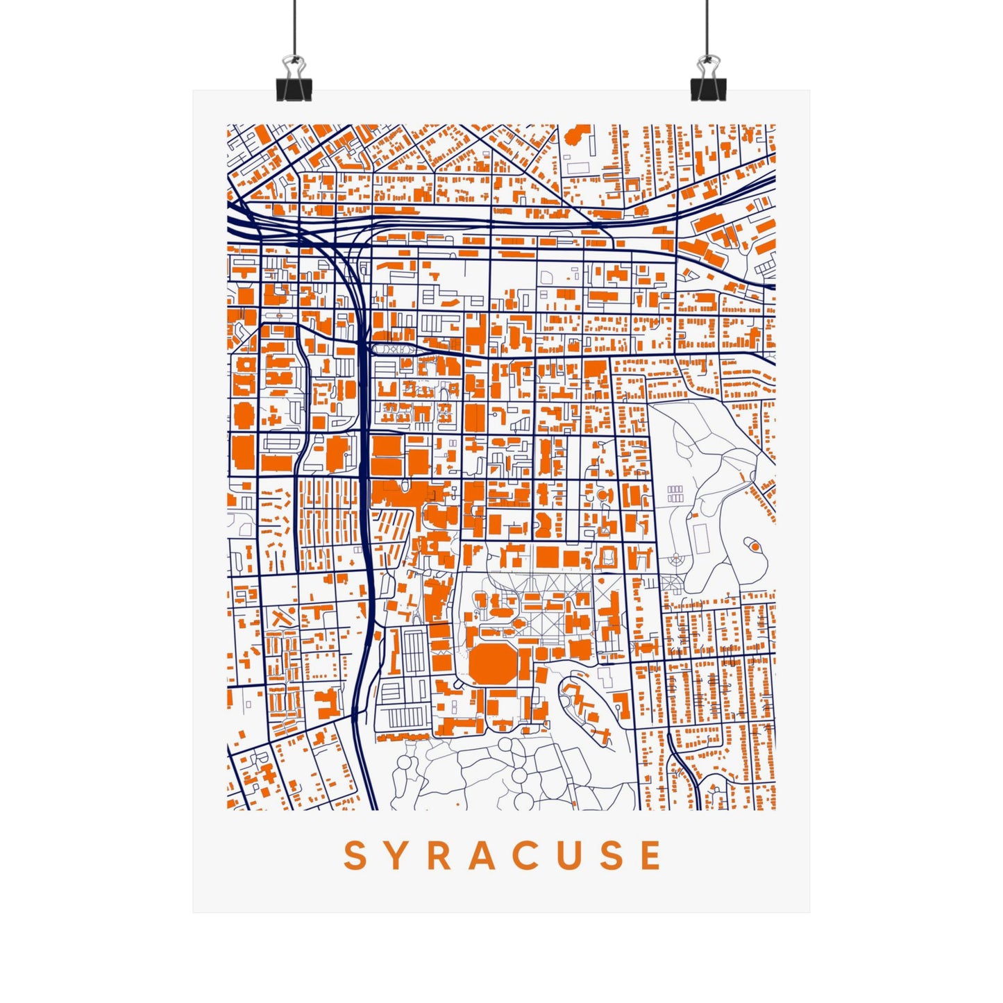 Syracuse NY Map