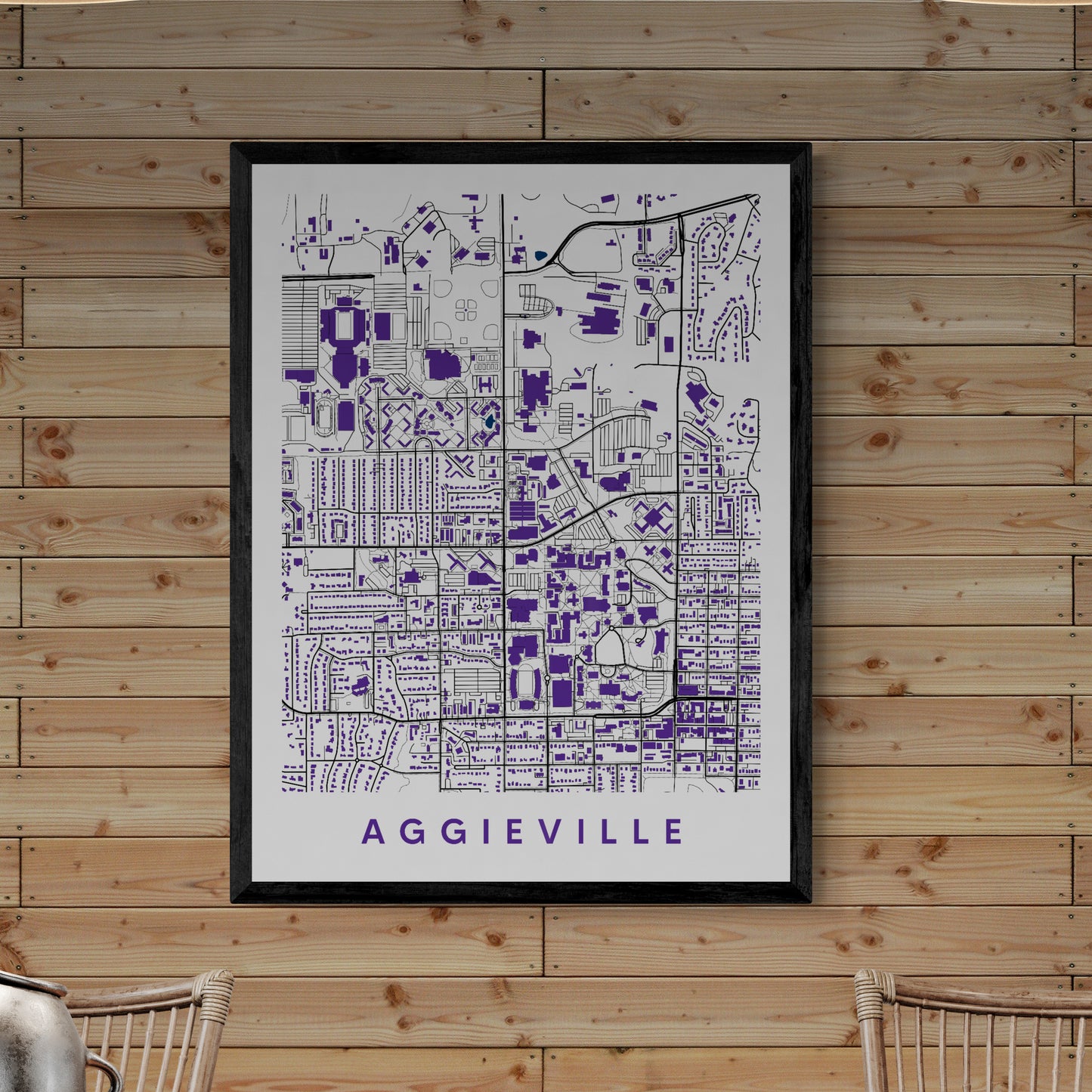 Aggieville Kansas Map