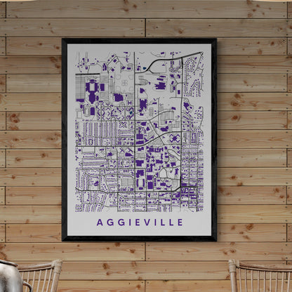 Aggieville Kansas Map