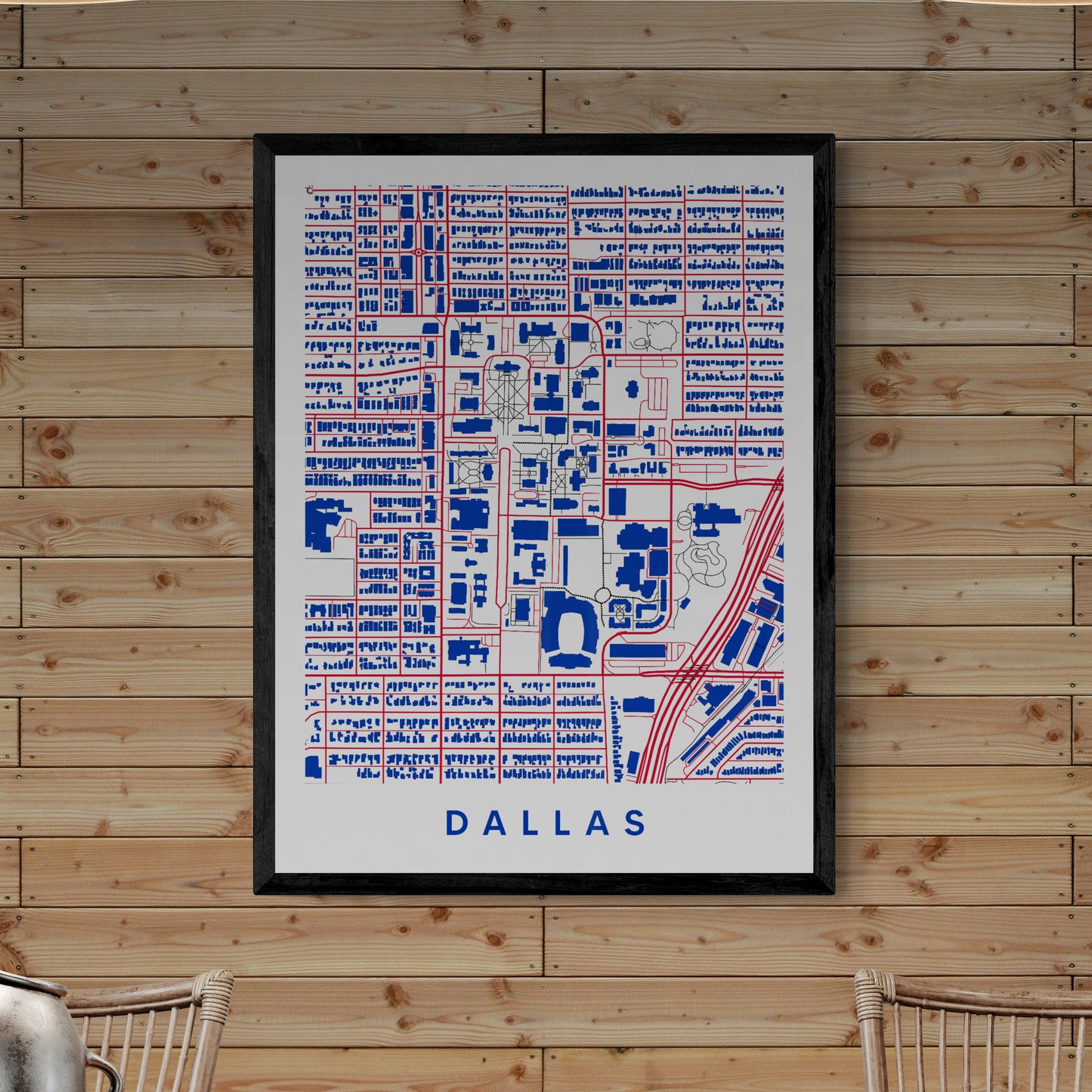 Dallas Texas Map