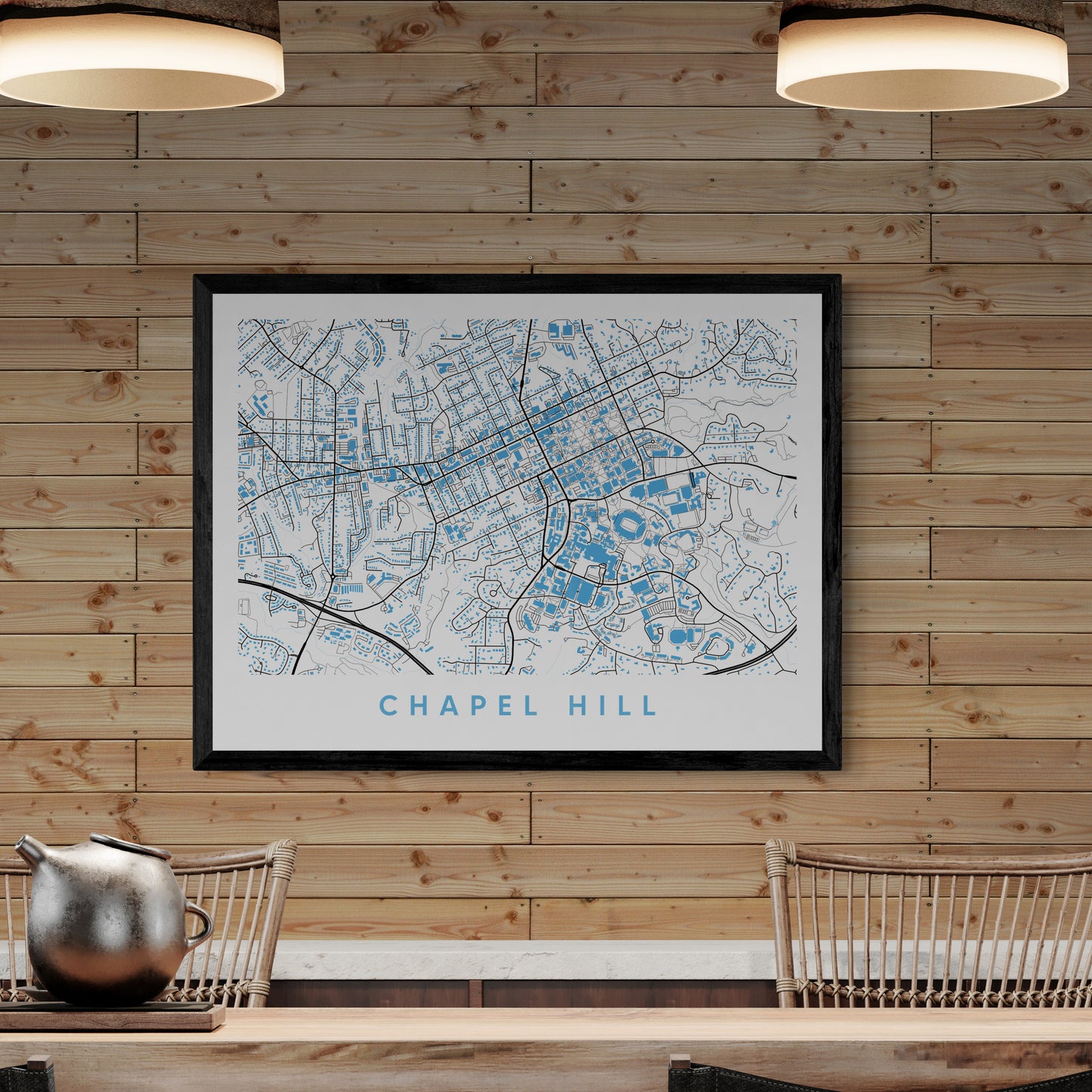 Chapel Hill NC Map
