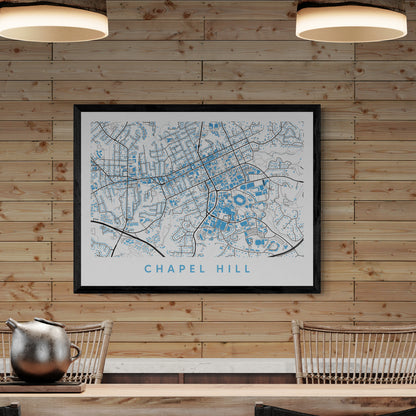 Chapel Hill NC Map