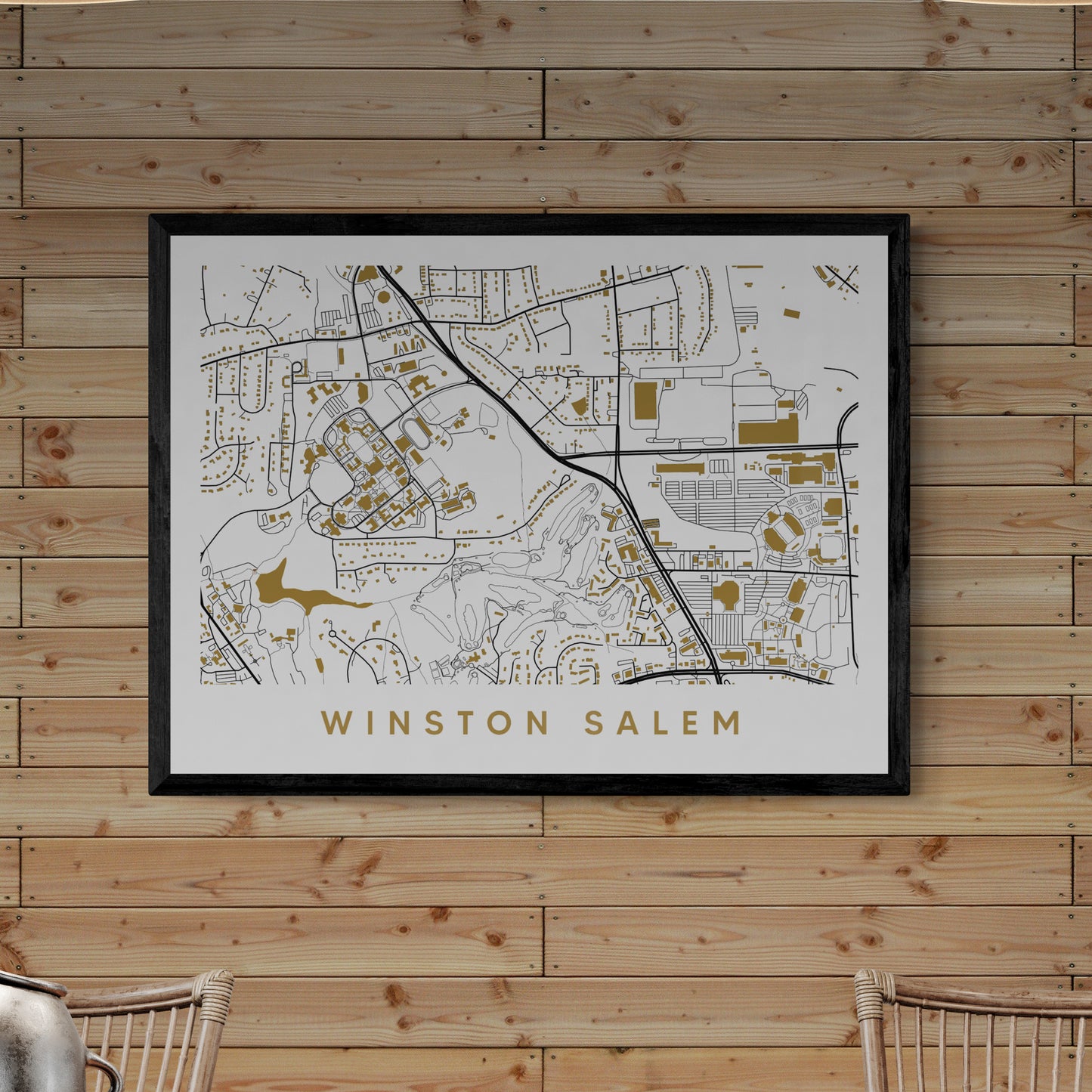 Winston Salem Map